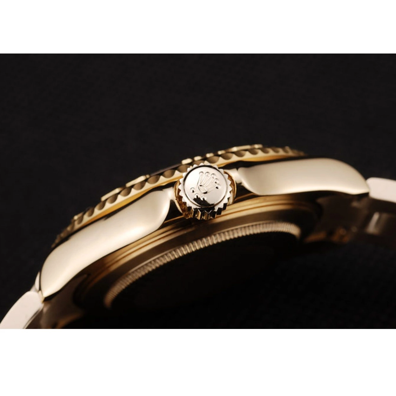 Aaa replica watch Master Bezel Dial Yacht 98232 Rolex Gold Gold 0730